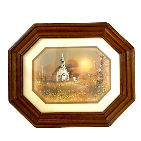 SOLD !!!! VINTAGE HOME INTERIORS WALL ART - Picture 2 of 6